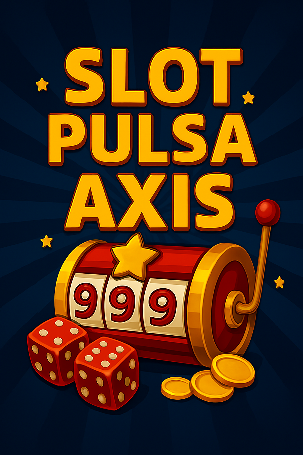 buatkan 1 banner lagi tema slot pulsa axis dan backgroundnya buat lebih bagus dan estetik yaa gambar mesin slotnya diganti juga yaa dengan yang lebih bagus tulisan dibuat 9999-banner-umoove